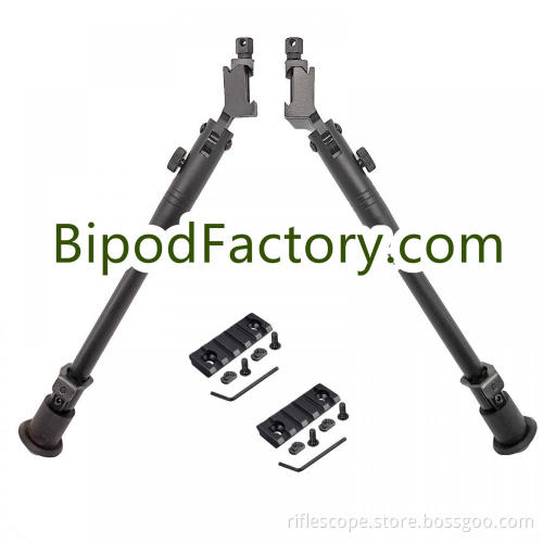9-12 inch Side Mounted Bipod for Breakbarrels/Underlevers Air Rifles with Picatinny Rail Kits